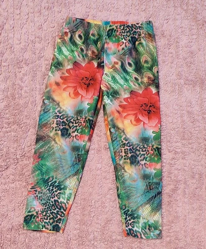 Leggings coloridas 4 anos